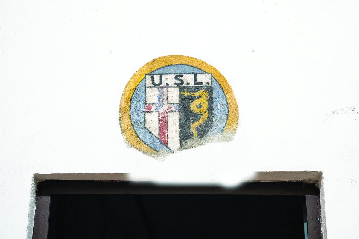 Lo stemma dell'Unione Sportiva Lombarda.