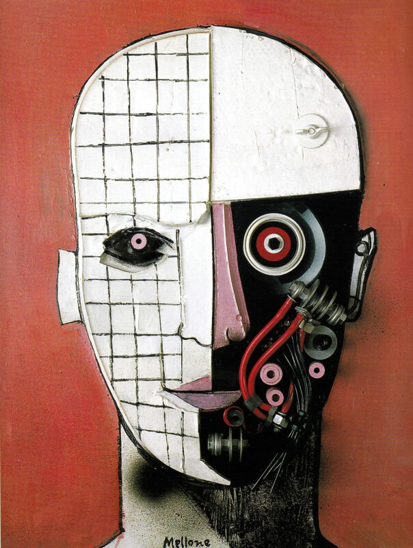 Dario Mellone, dipinto Testa.