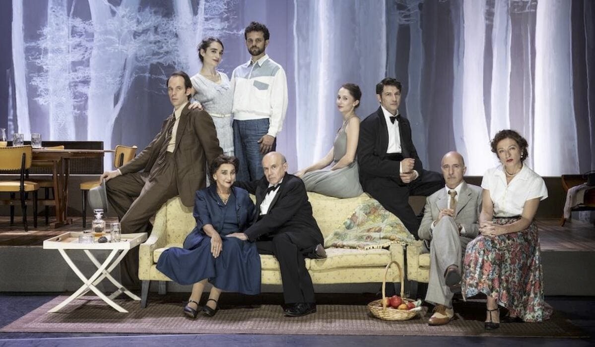 Gli interpreti di "Erano tutti miei figli" di A. MIller. Foto di Laila Pozzo.