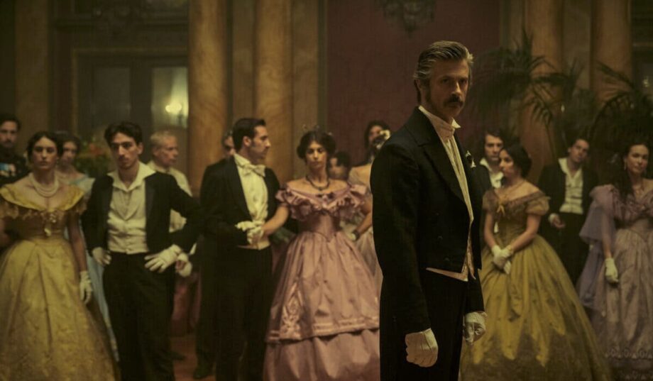 Una scena della serie Tv Il Gattopardo.