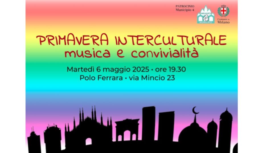 Ritaglio volantino iniziativa Primavera interculturale