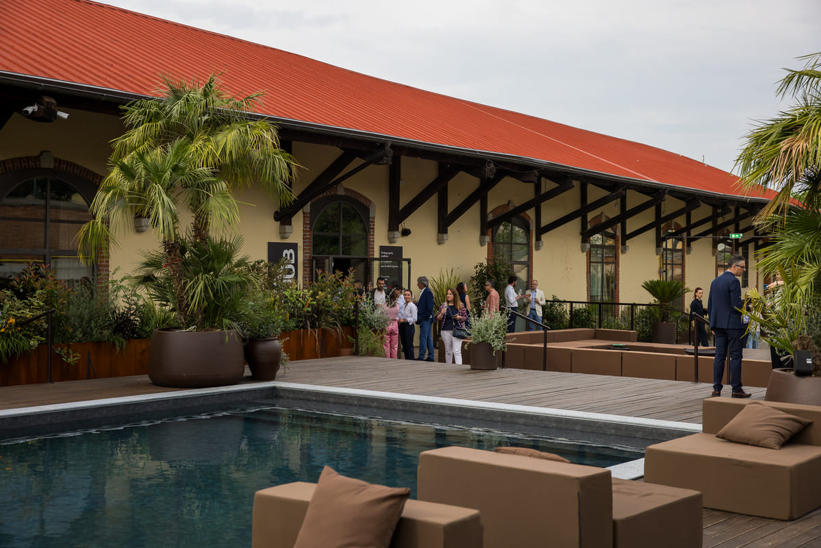 Gli ex magazzini merci del Social Hub di Porta Genova