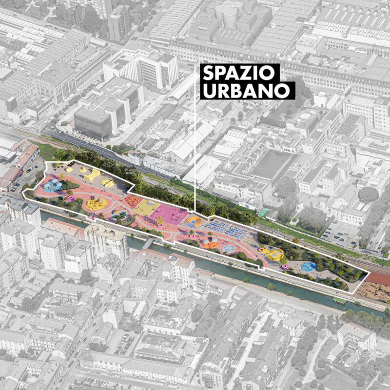 Il progetto dello Spazio Urbano di Porta Genova