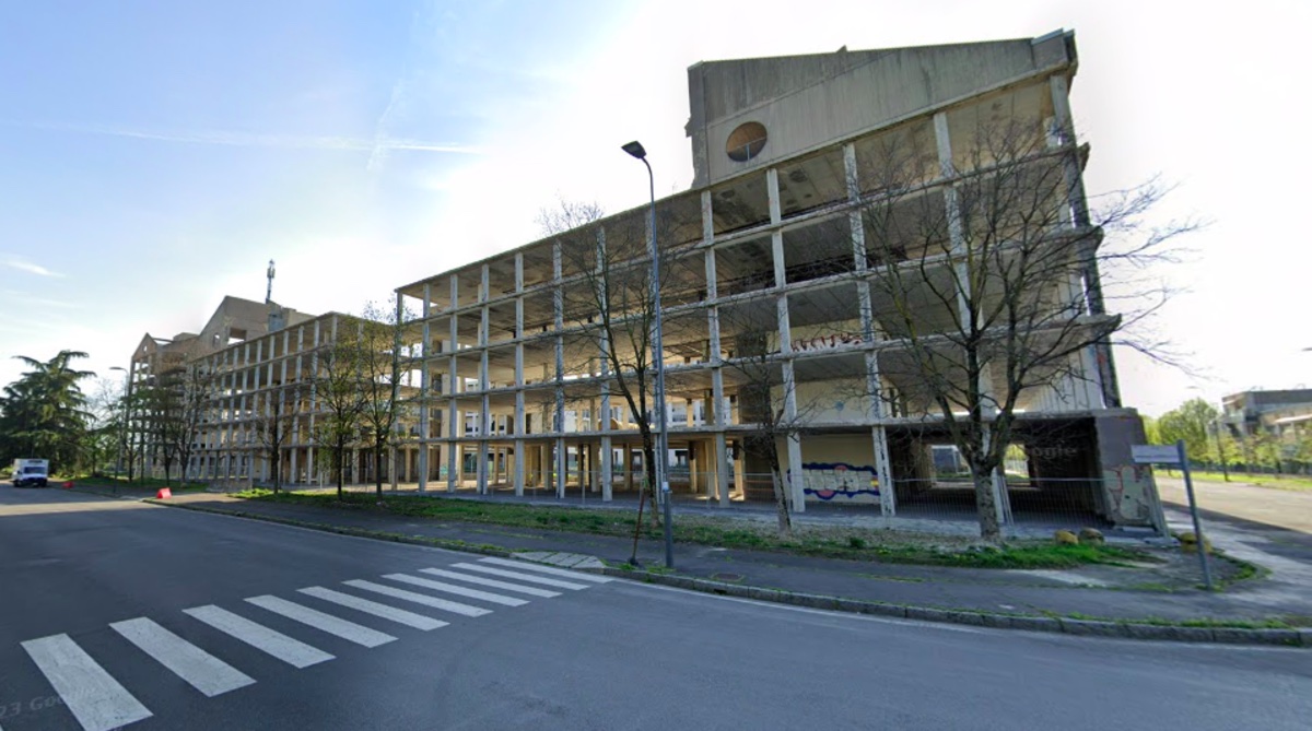 Lo scheletro di via Amidani