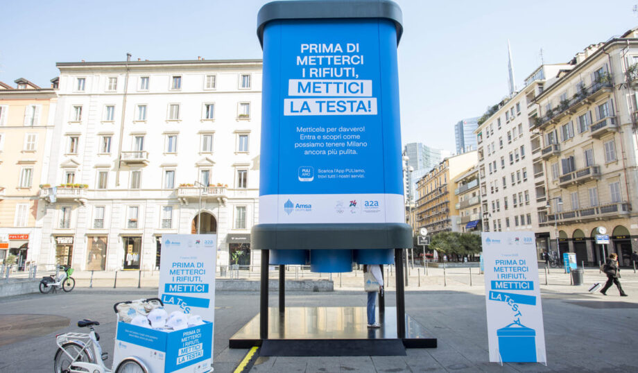 il maxi cestone di Amsa