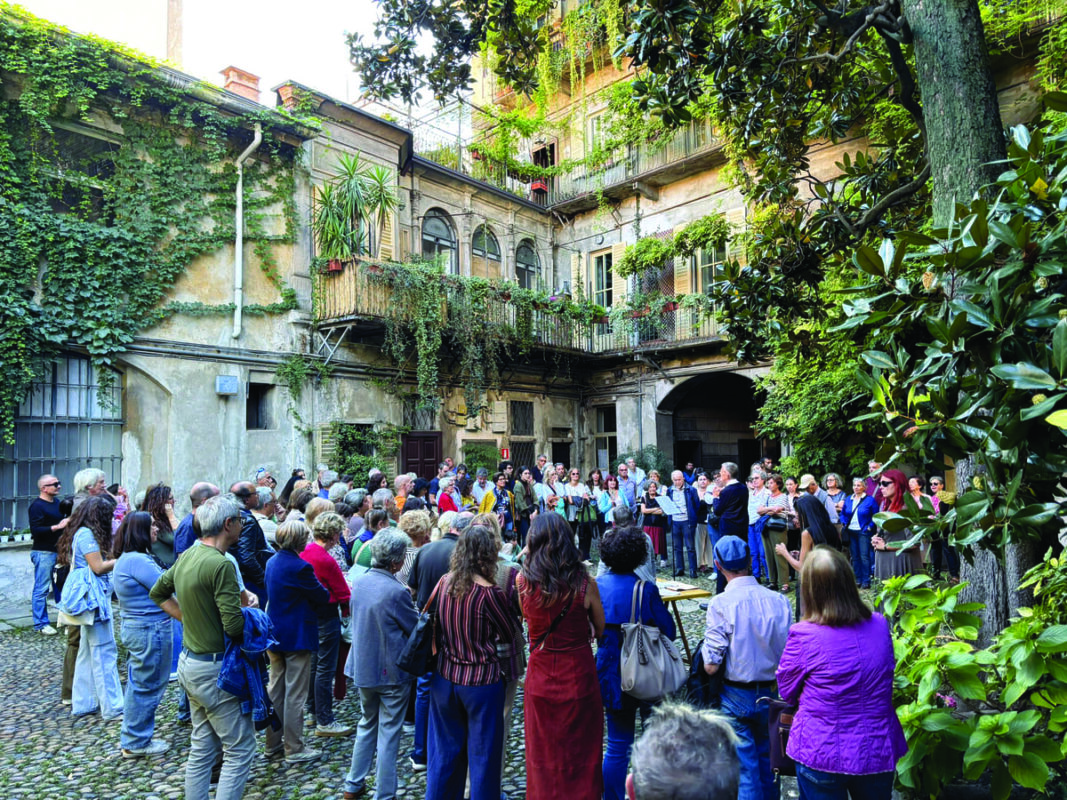 Un momento di Cortili Aperti