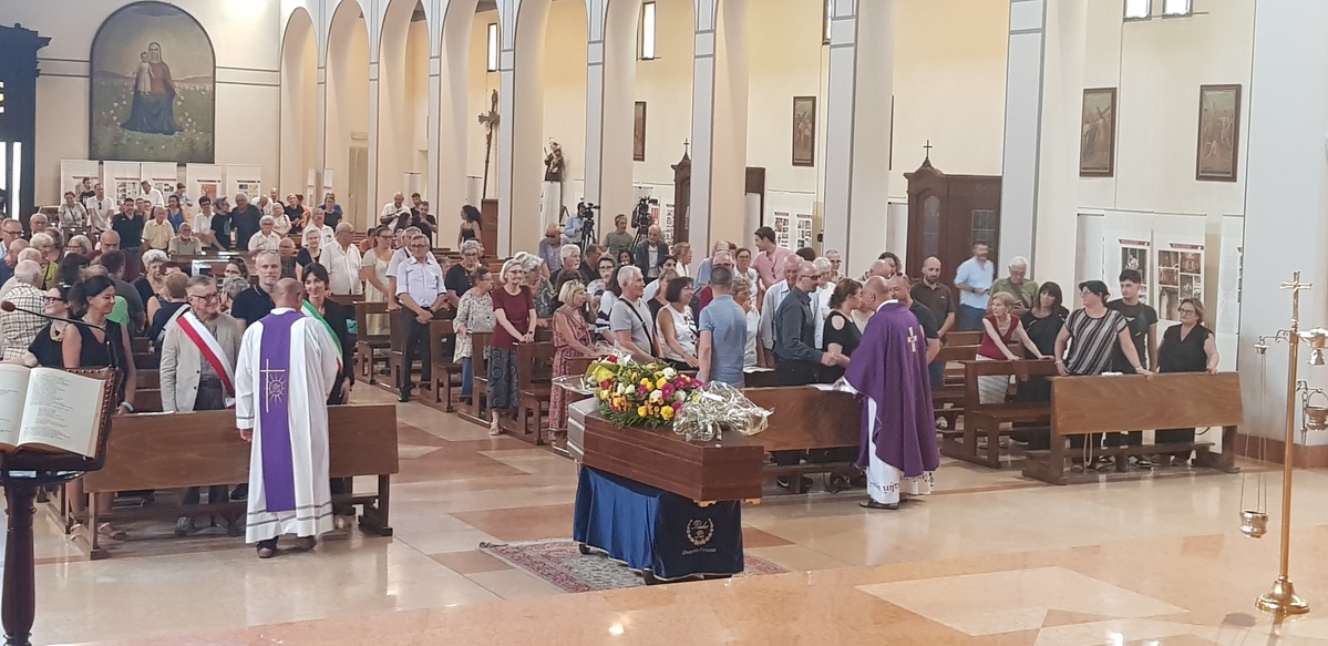 Funerali Cecilia De Astis.