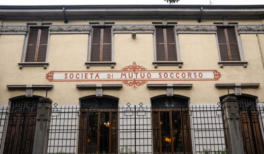 L'antico edificio che ospista il Circolo Arci Bellezza. Foto Diletta Radaelli.