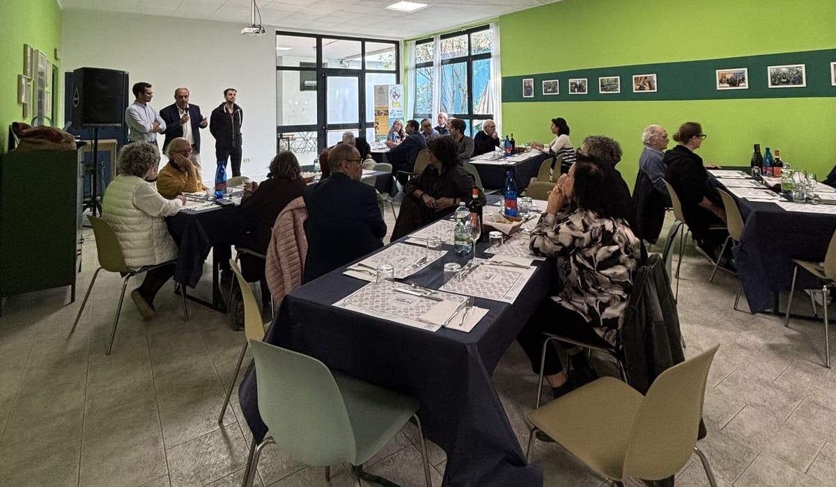 Pranzo Pd con Paolo Romano.