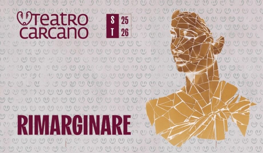 Logo della stagione 2025 - 2026 del Teatro Carcano.