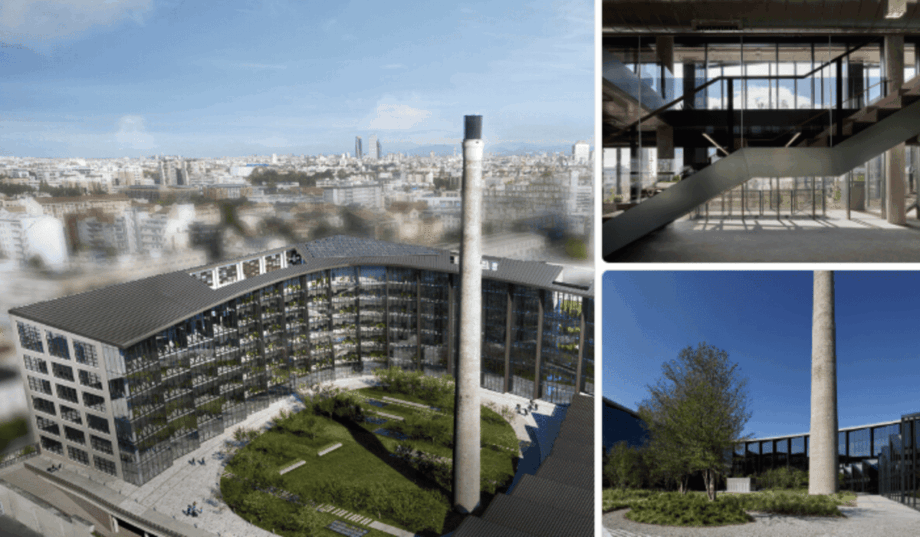 Alcune immagini della nuova sede della Moncler.