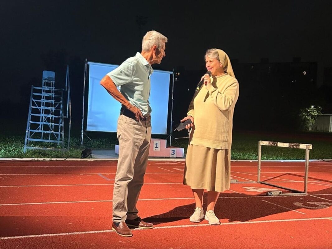 Settembre 2025 - Suor Elisabetta a un evento al Centro Carraro