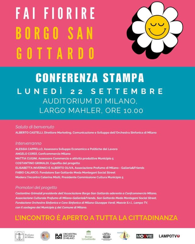 volatino di presentazione conferenza stampa crowdfunding civico