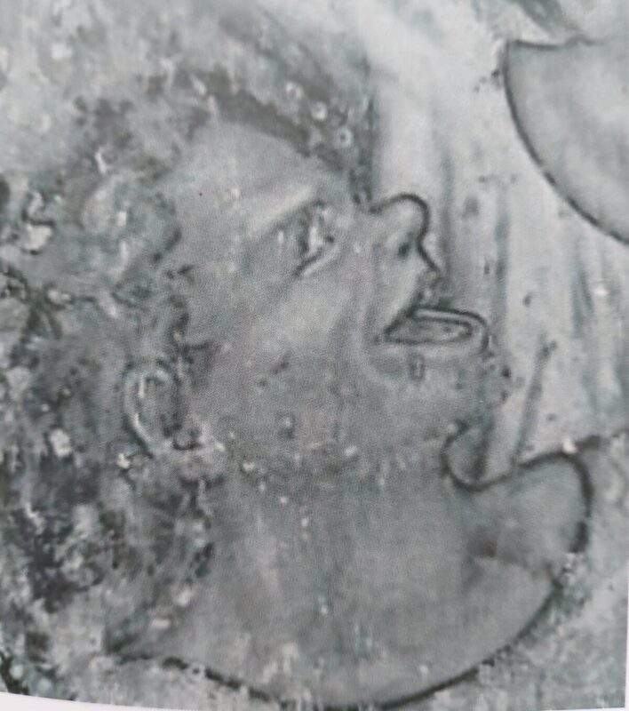 Volti di affreschi Chiesa Santa Maria alla Fonte.